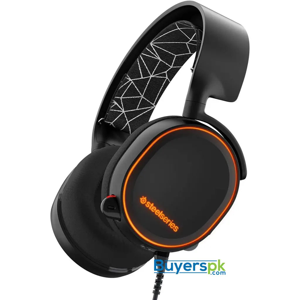 Steel Series Headphone Arctis 5 Black (2019 Edition) - Headset Steel Series Headphone Arctis 5 Black (2019 Edition) - Headset
